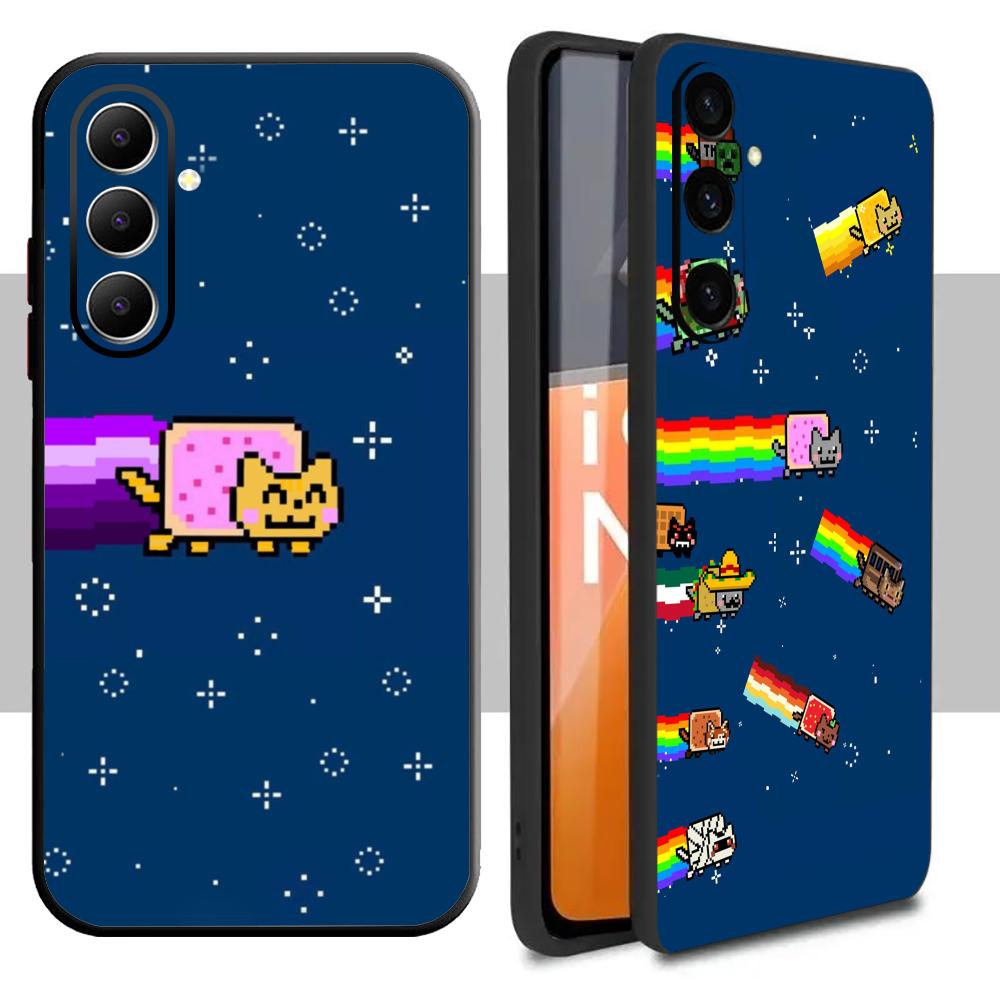 Samsung Galaxy A55 - Hot fashion Nyan Cat Phone Case