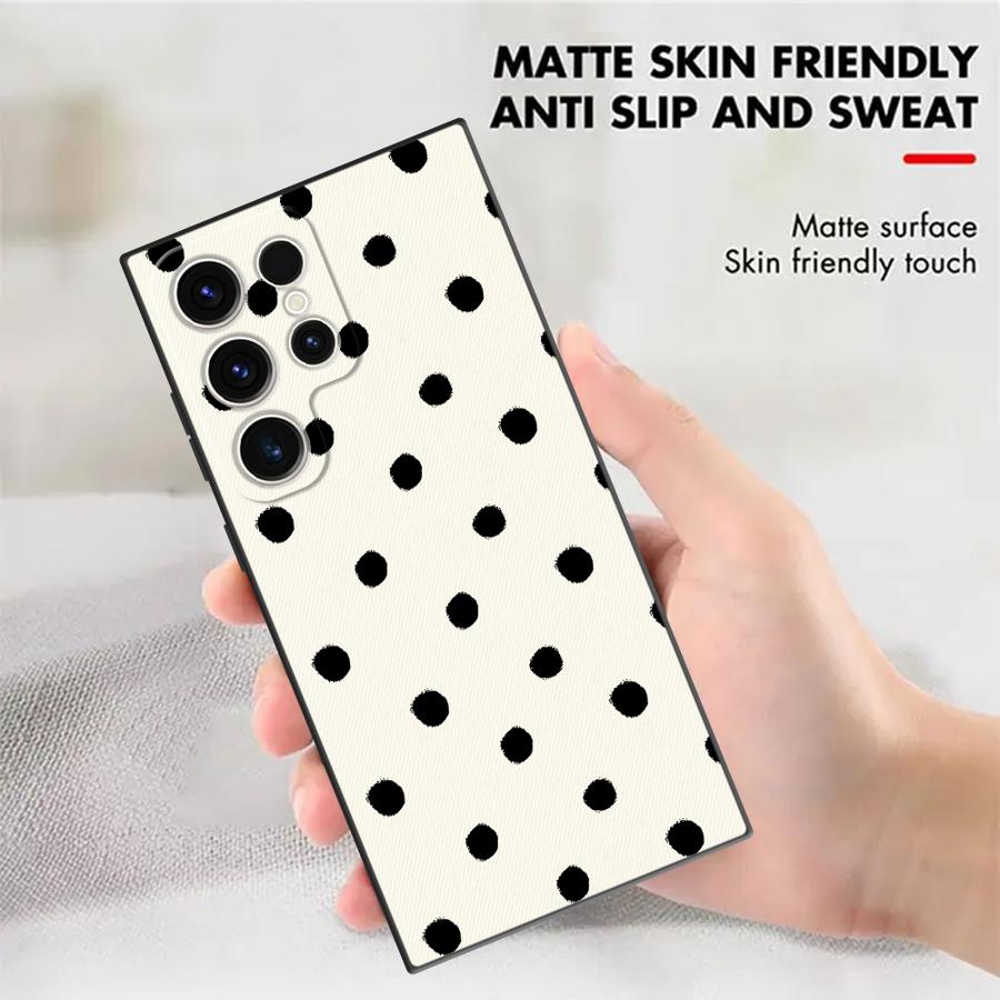 Retro Polka Dots Funda Phone C - Samsung Galaxy S24 review and price