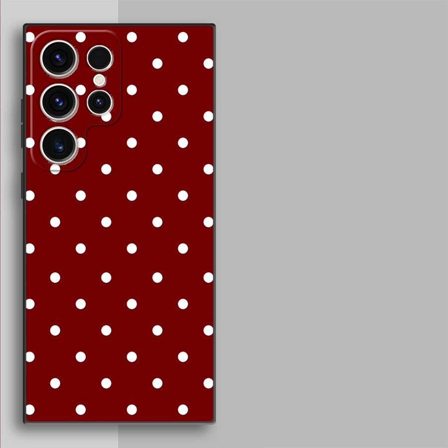 Retro Polka Dots Funda Phone C - Samsung Galaxy S24 review and price