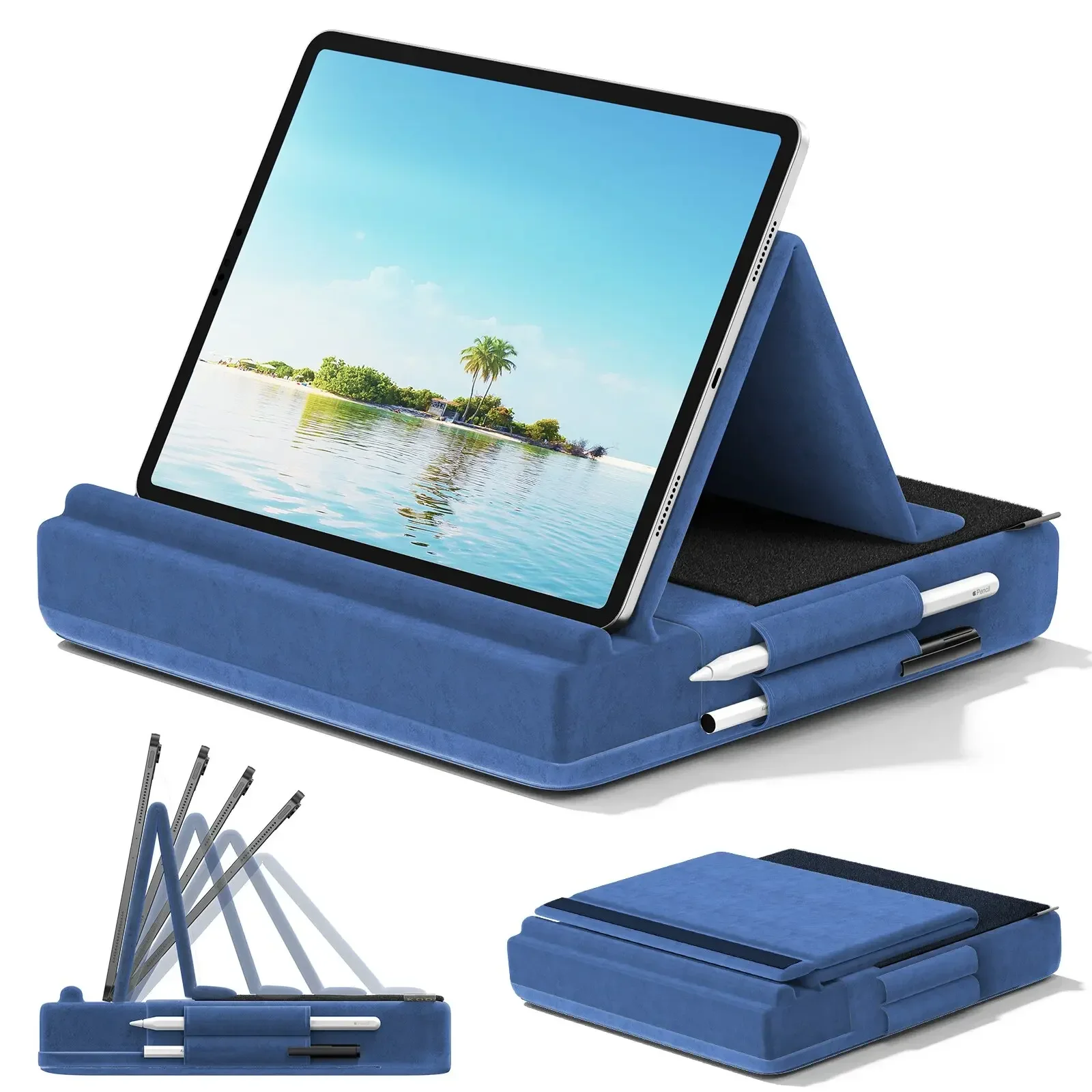 Upgraded Tablet Pillow Stand M - Tablet Lap Desk review and price