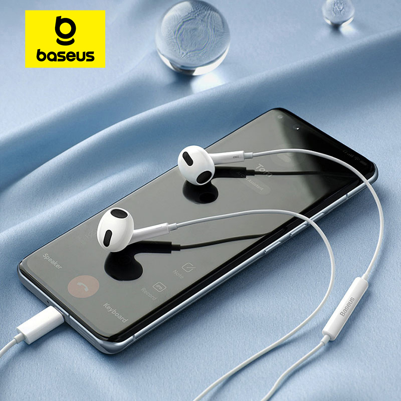 Baseus C17 Type-C Earphones In - Wired Earphone Lightning review and price