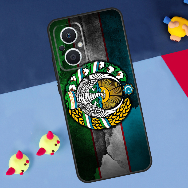 Emblem of Uzbekistan National  - Oppo Reno 12 review and price