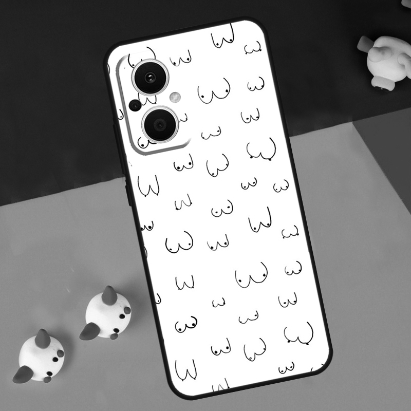 Boobs Art Case For OPPO Find X - Oppo Reno 12 review and price